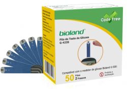 Fita para Medição de Glicose  - G-423S - CODE Free -  para o   G500 Bioland